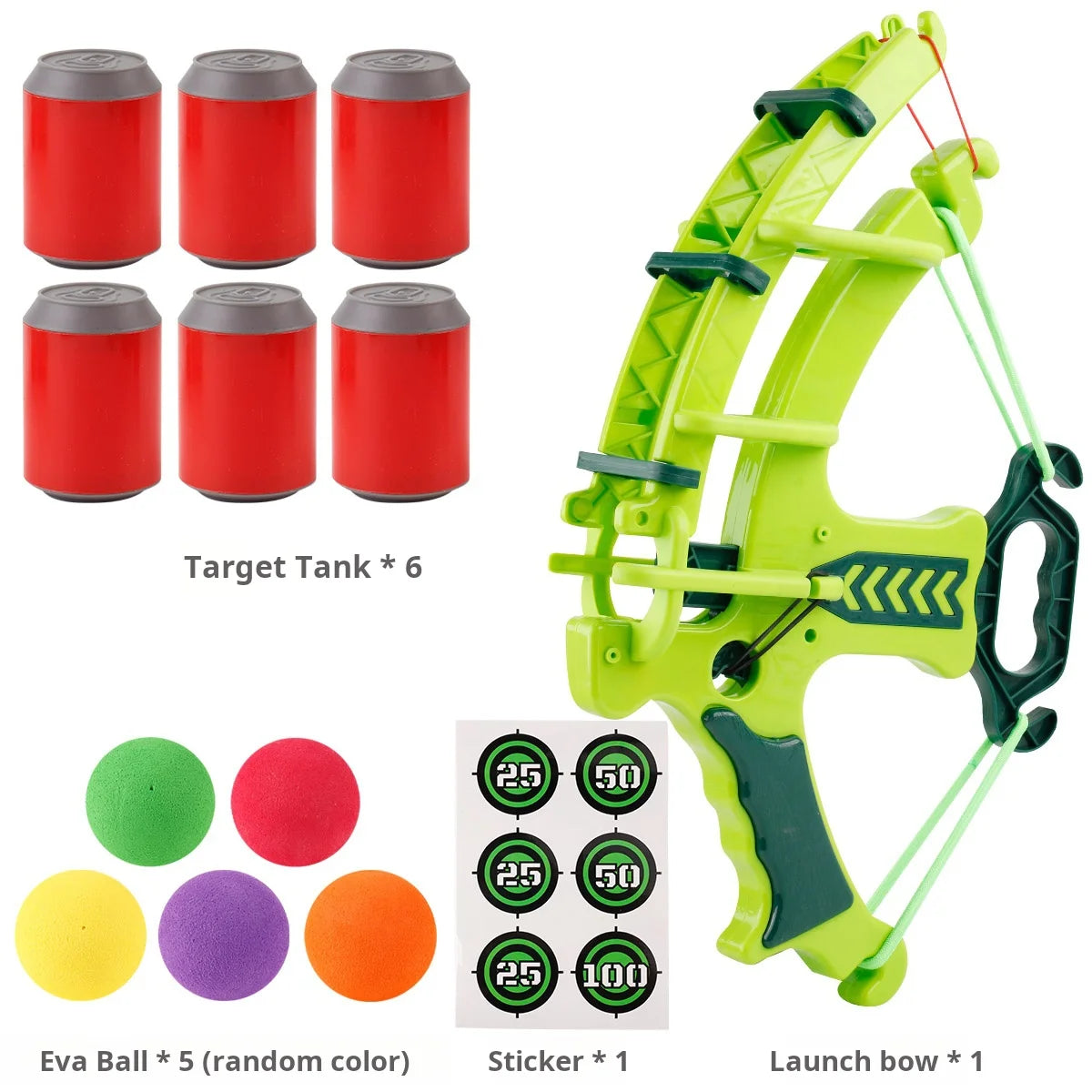 Montessori Educational Sport Game Set - Children's Outdoor Slingshot Target Practice with Sticky Ball Dartboard Basketball Board