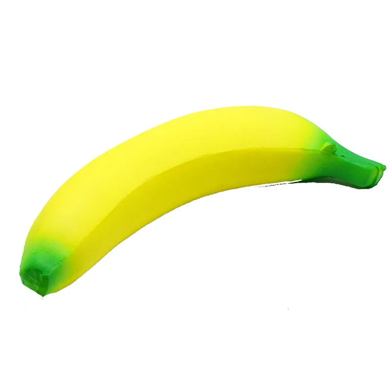 Jumbo Anti-Stress Squishy Banana Toy Slow Rising Squeeze Stress Reliever Funny Fruit Prop for All Ages Funny And Relaxing