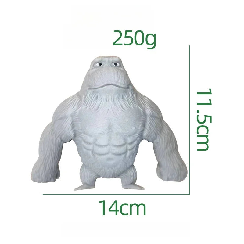 spushy tushy gorilla stress relief punching toy