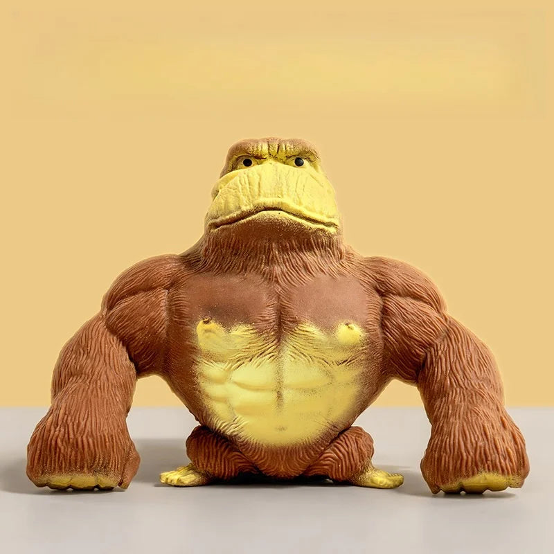 spushy tushy gorilla stress relief punching toy