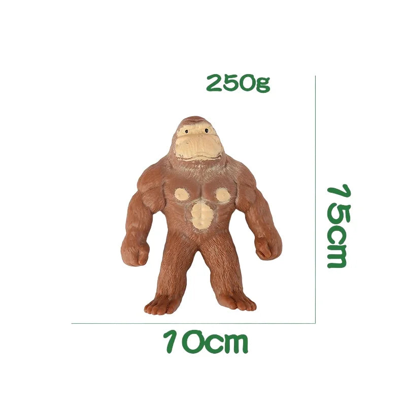 spushy tushy gorilla stress relief punching toy