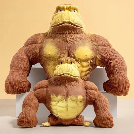 spushy tushy gorilla stress relief punching toy