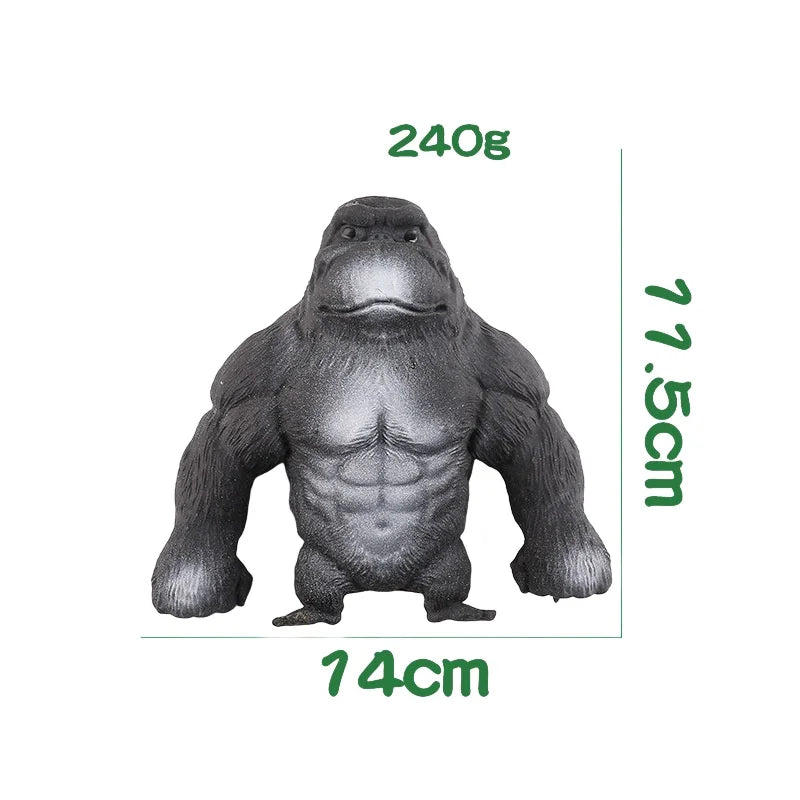 spushy tushy gorilla stress relief punching toy